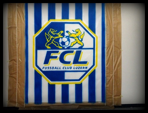 FC Luzern Wandbild,FCL,Fussball,