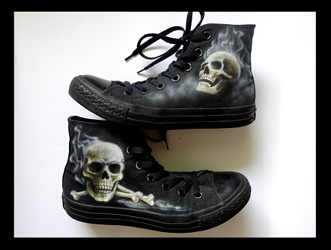 Skulls,Schuhe,